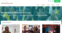 Desktop Screenshot of mshumanities.org